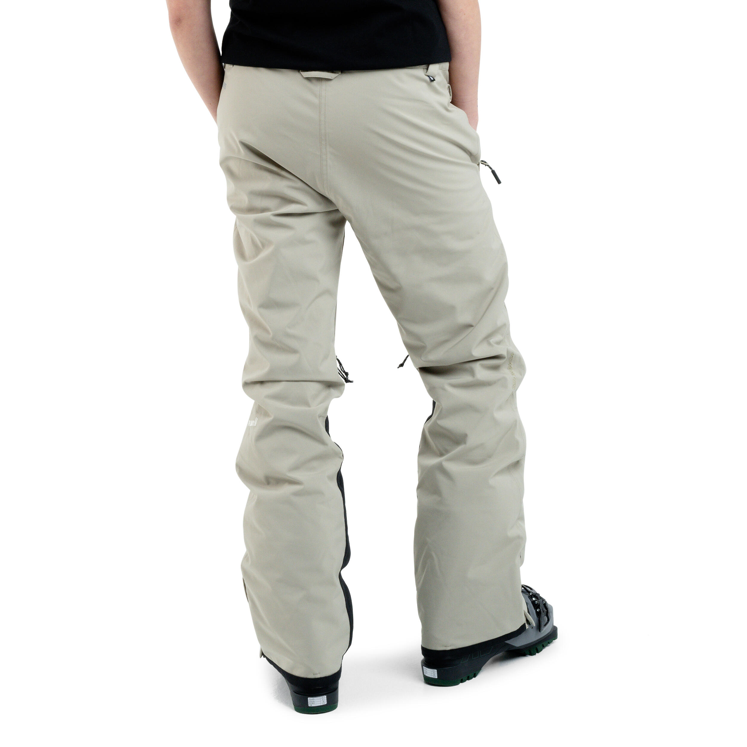 Planks All-Time Women's Insulated Pants in Mushroom - Ladies Sports Trousers 3/5