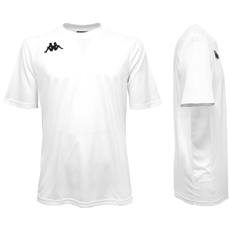 T-shirt tecnica bambino kappa bianco