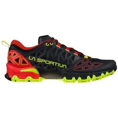 Zapatillas Trailrunning Hombre - Bushido II - Black/Goji