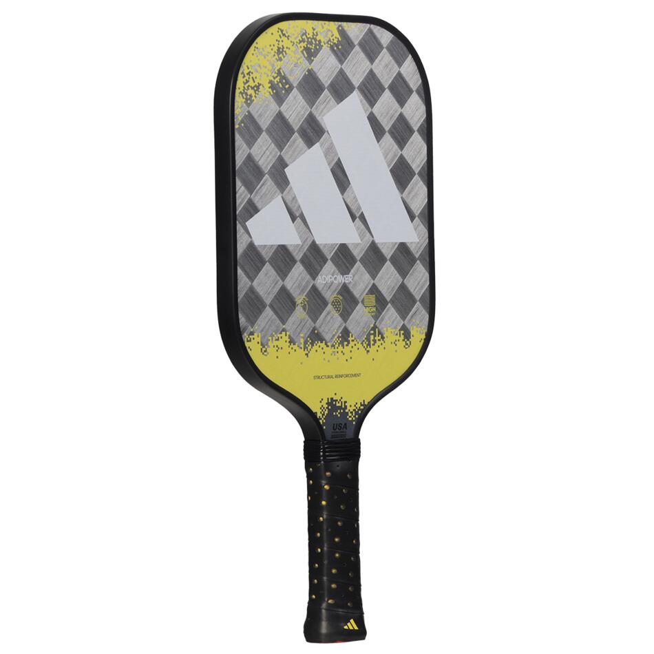 Pickleball Adidas Pb Adipower Attk 3.2 Cinzento Amarelo Pb1aa5u29 2/4
