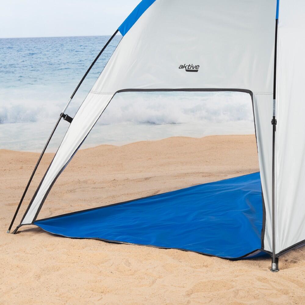 Aktive Tenda da vento e da spiaggia per 2 persone UV50 con finestre e pavimento 5/7