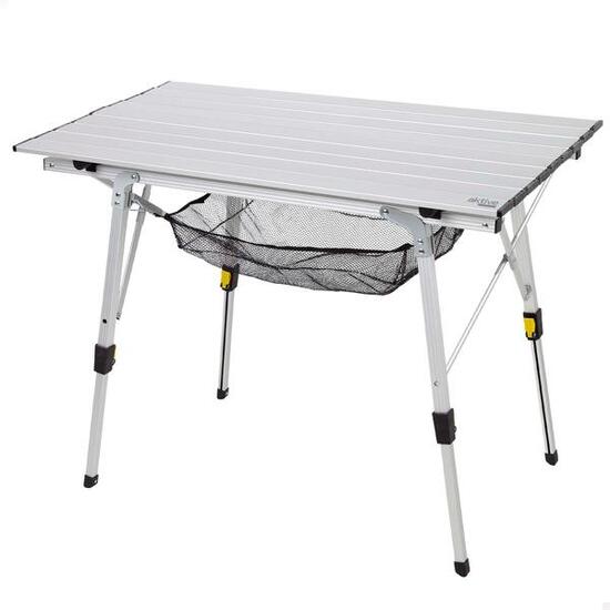 Aktive Mesa plegable camping aluminio antideslizante y altura ajustable