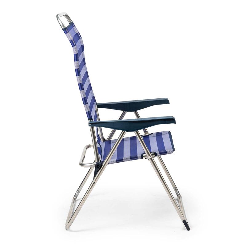 Silla de Playa Plegable Solenny Reclinable 5 Posiciones con Respaldo Anatómico 6