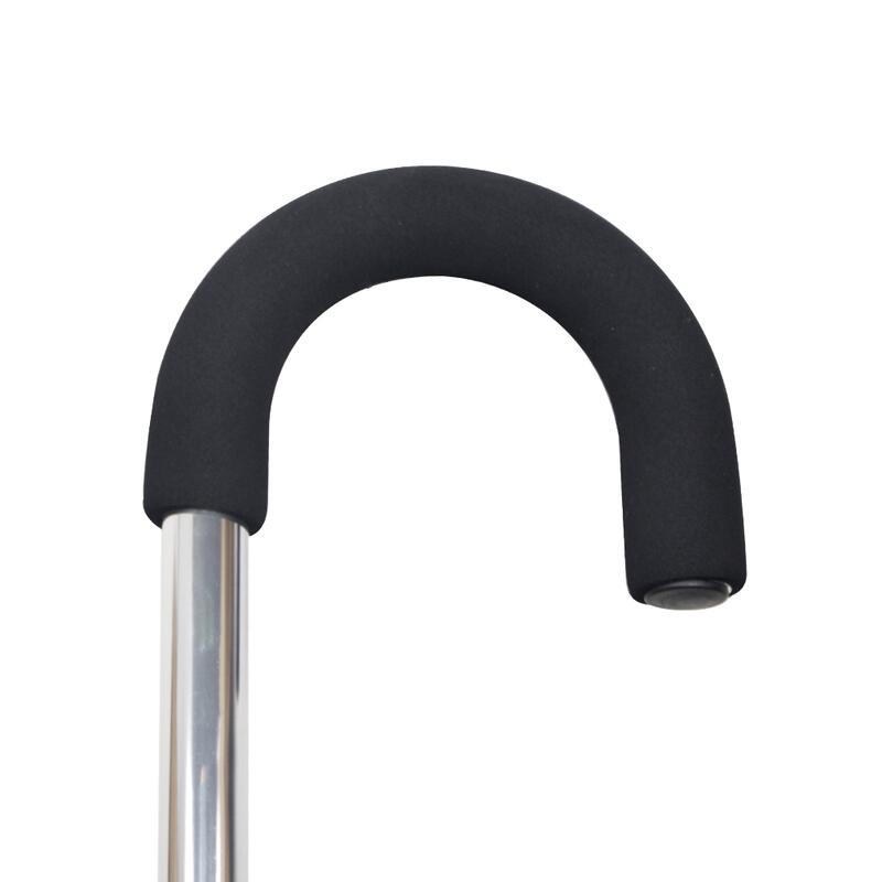 Canne-siège Pliant Portable - Hauteur Réglable 83-93 Cm, Capacité 350 LB, Idéal Randonnée Et Camping