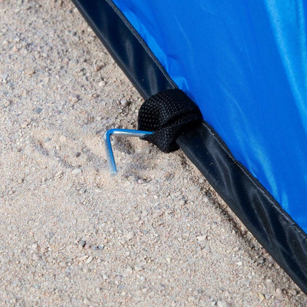 Aktive Corta-vento e tenda de praia Pop Up para 2 pessoas UV50 c/chão 6/7