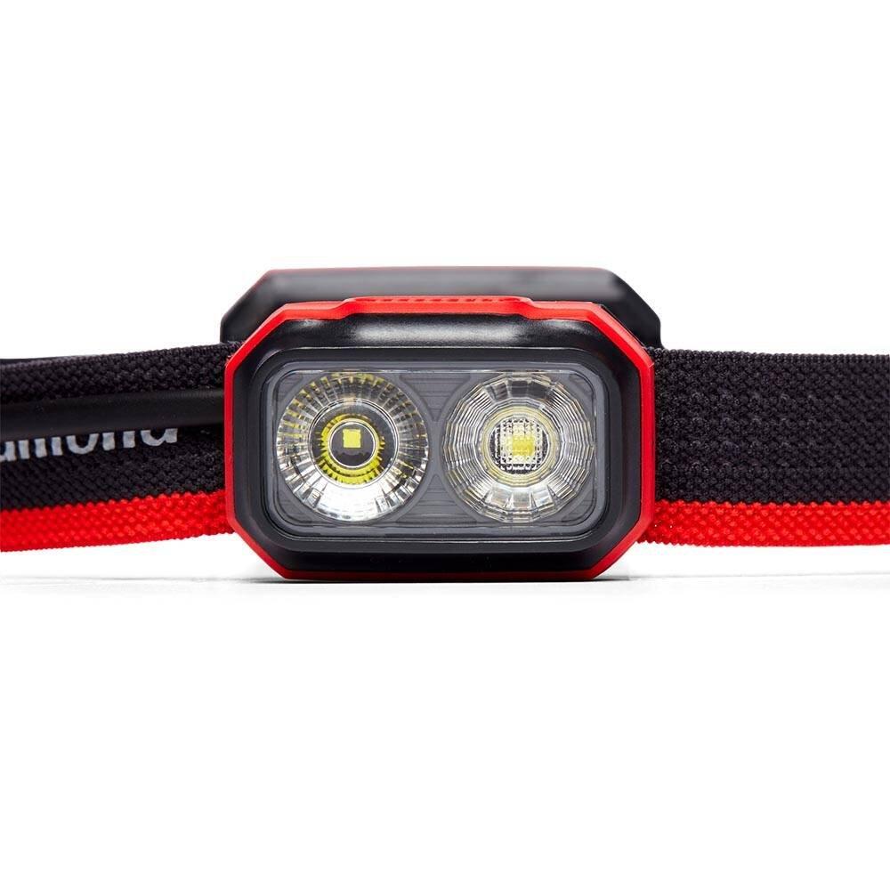 Lampe frontale Black Diamond Onsight 375 lm Dual‑Fuel IP67 pivotante 5/7