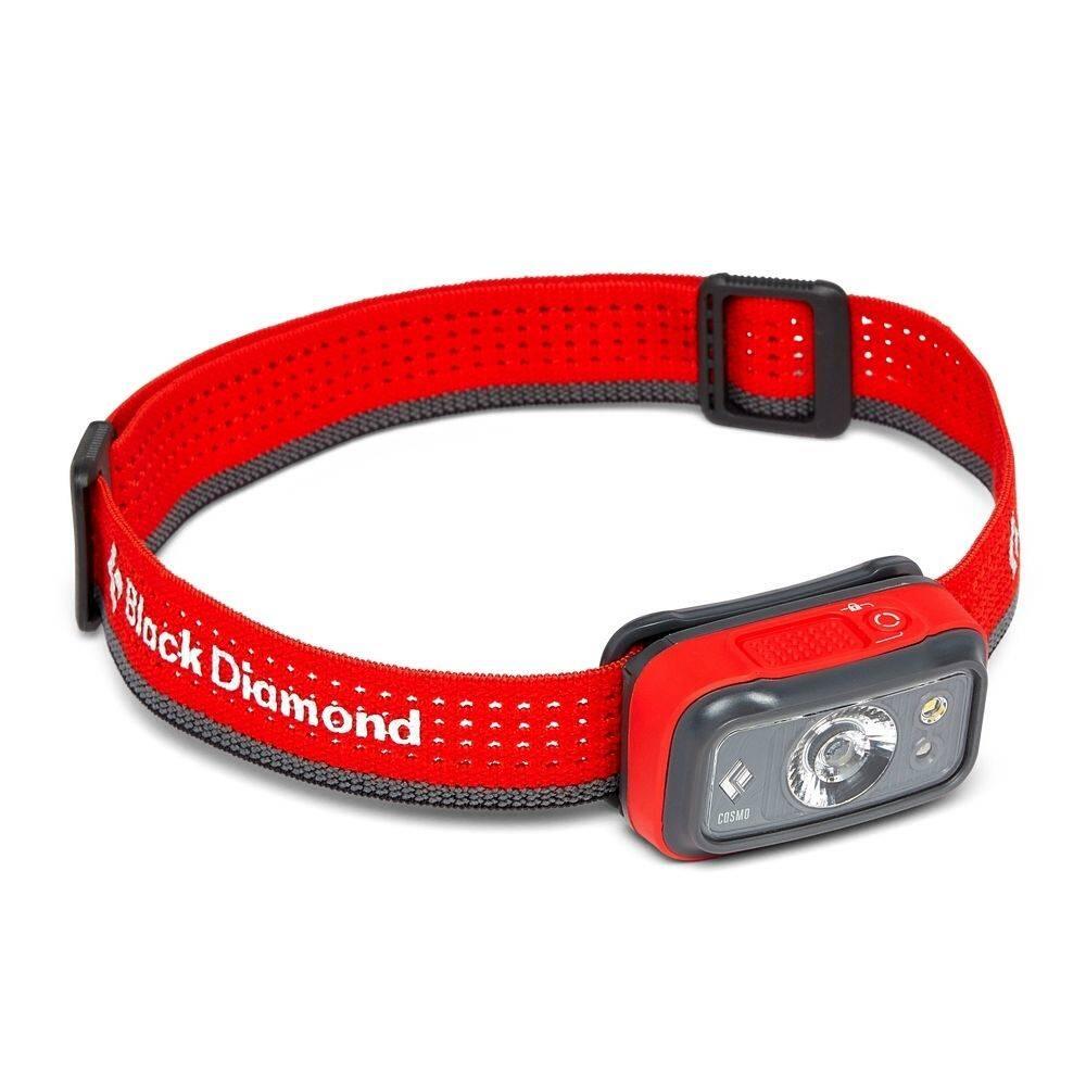 Frontale Black Diamond Cosmo 350‑R rechargeable, 350 lm, 1500 mAh, IP67 7/7