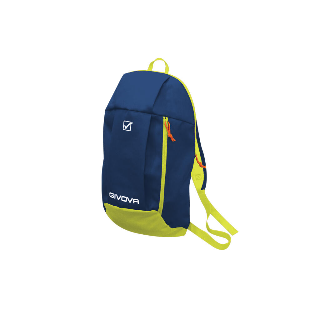 Donkerblauw / Neongeel