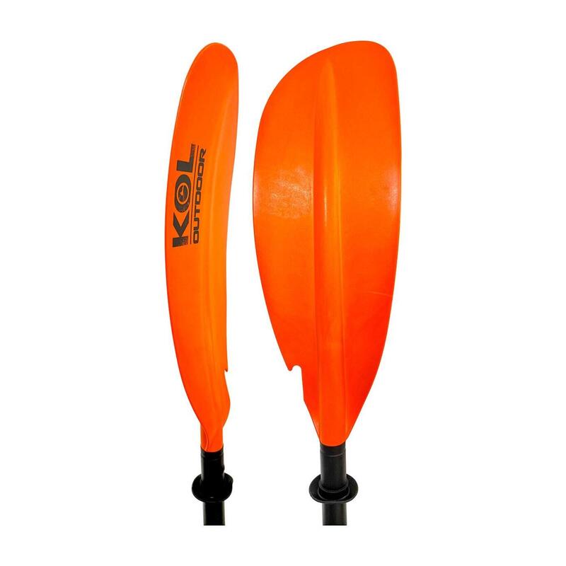 Remo kayak desmontable Kol Outdoor de aluminio 2 piezas