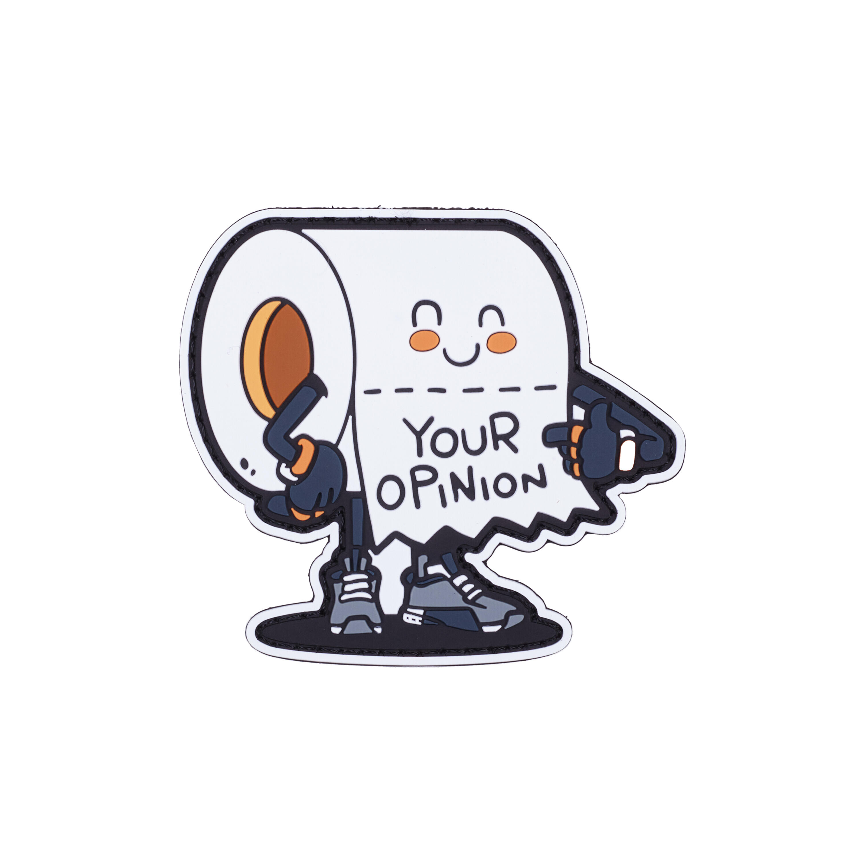 ELITEX TRAINING Nášivka Tvůj Názor Hookloop Elitex Training