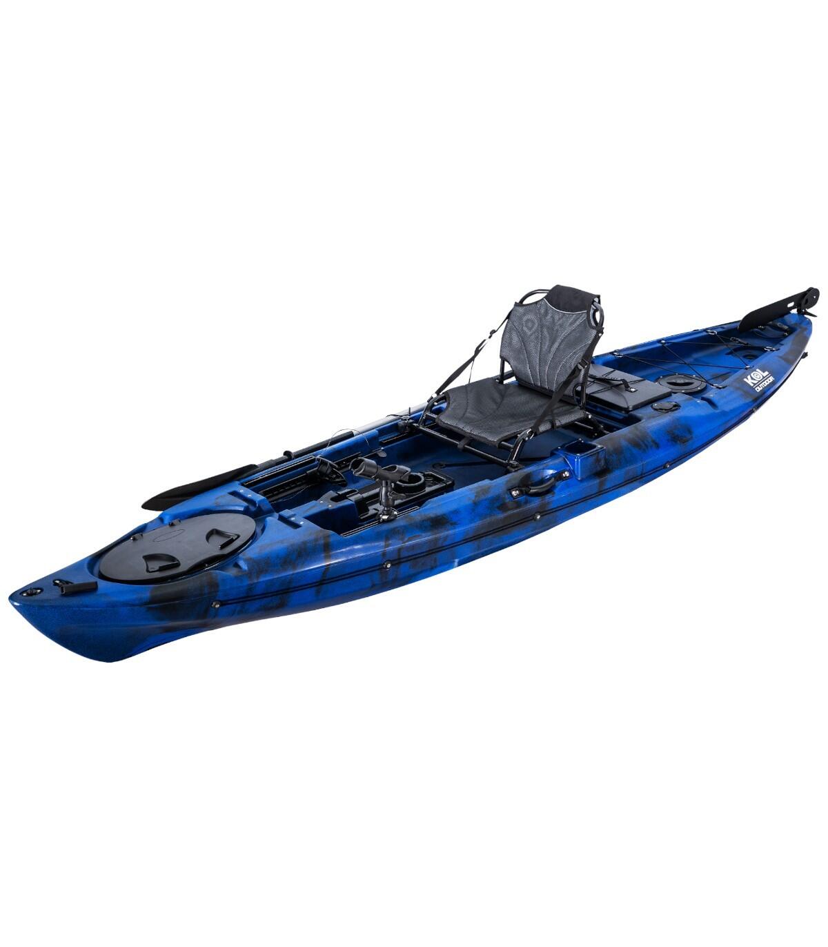 KOL OUTDOOR Caiaque de pesca com silla Aluminio Big Pro Angler 12 (365x84cm)