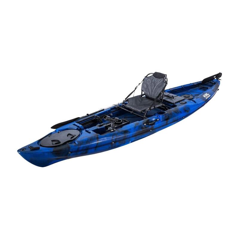 Kayak pesca con silla Aluminio Big Pro Angler 12 (365x84cm)