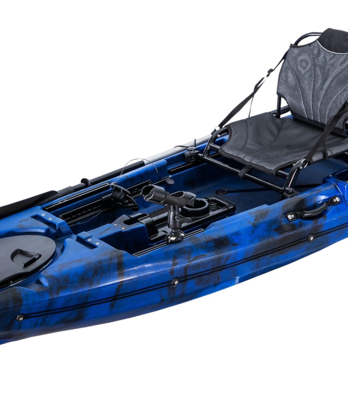 Kayak pesca con silla Aluminio Big Pro Angler 12 (365x84cm) 3/7