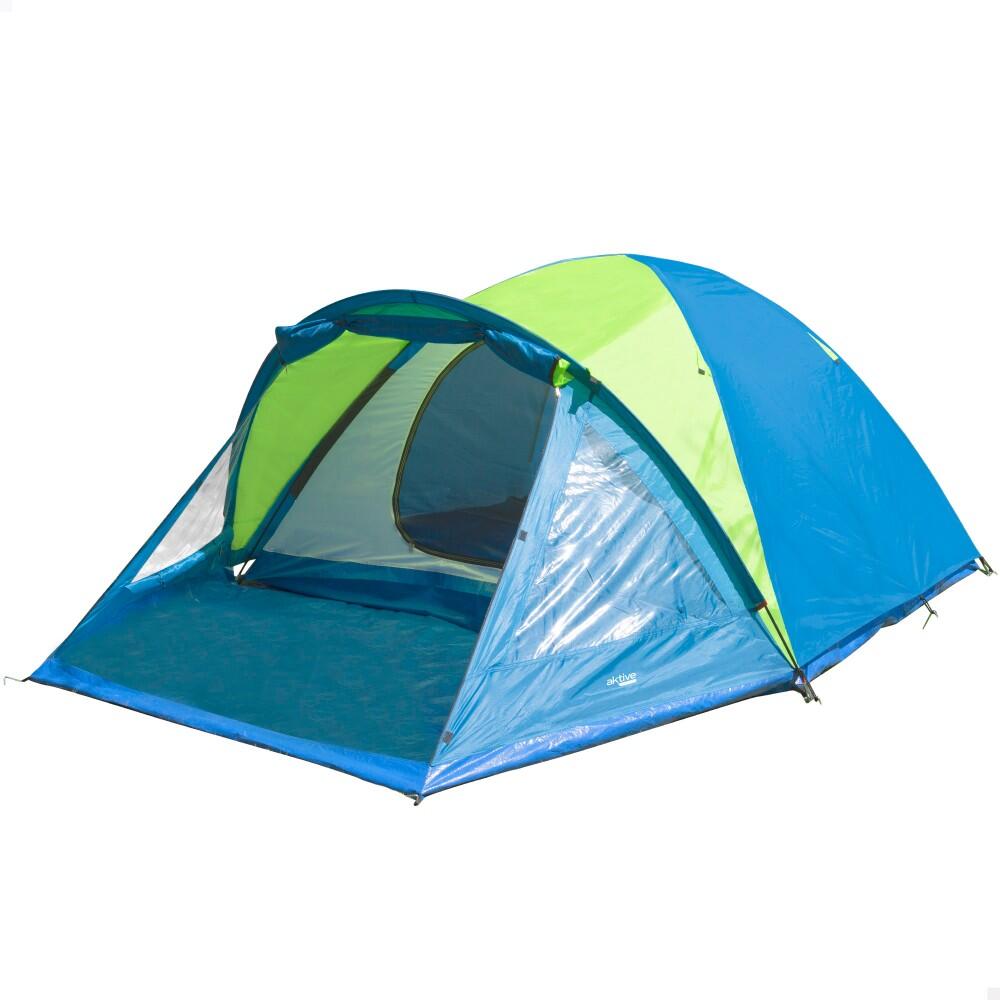 Aktive barraca de acampamento para 3 pessoas c/ espaço extra
