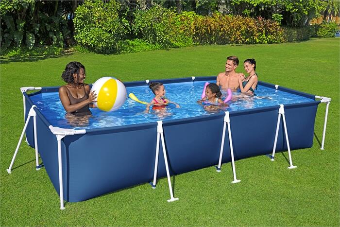 Piscina Bestway Steel Pro 400 x 211 x 81 cm com filtro de cartucho de 1.249 l/h 7/7