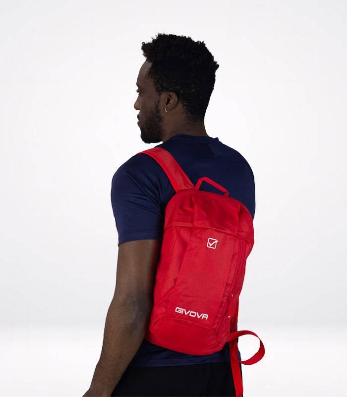 Givova Zaino Capo Rood Rugzak - Duurzaam & Ruim Design 3/5