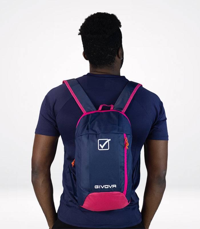 Givova Zainino Capo Plecak - Navy -fuchsia, sportowy i przestronny