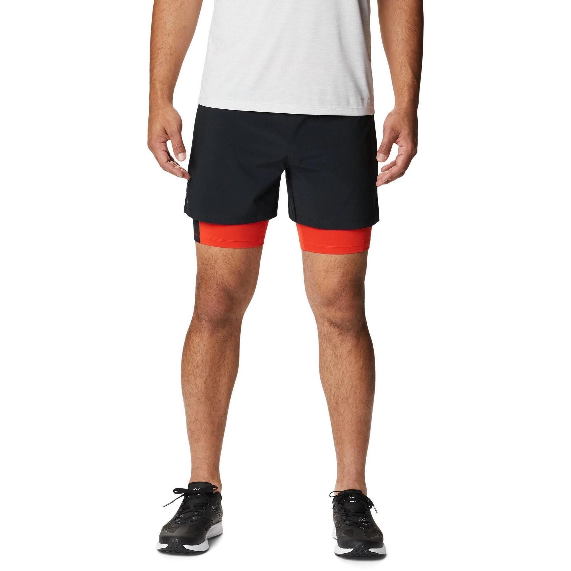 Columbia - Shorts De Sport Hommes Endless Trail 2 In 1 - Short - Noir - 32 - Decathlon