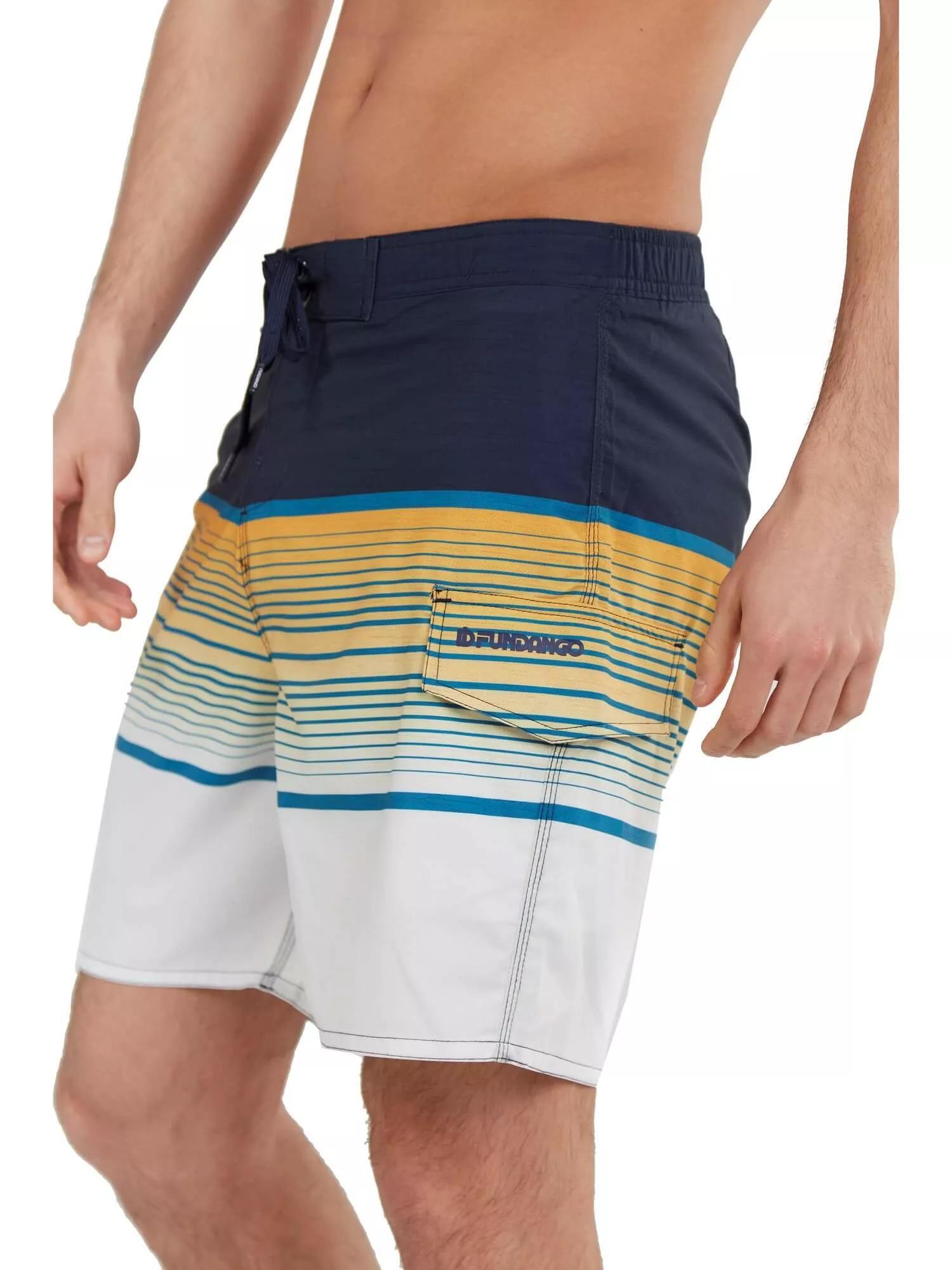 Strandshorts Salimu Boardshort Herren - gelb 3/7