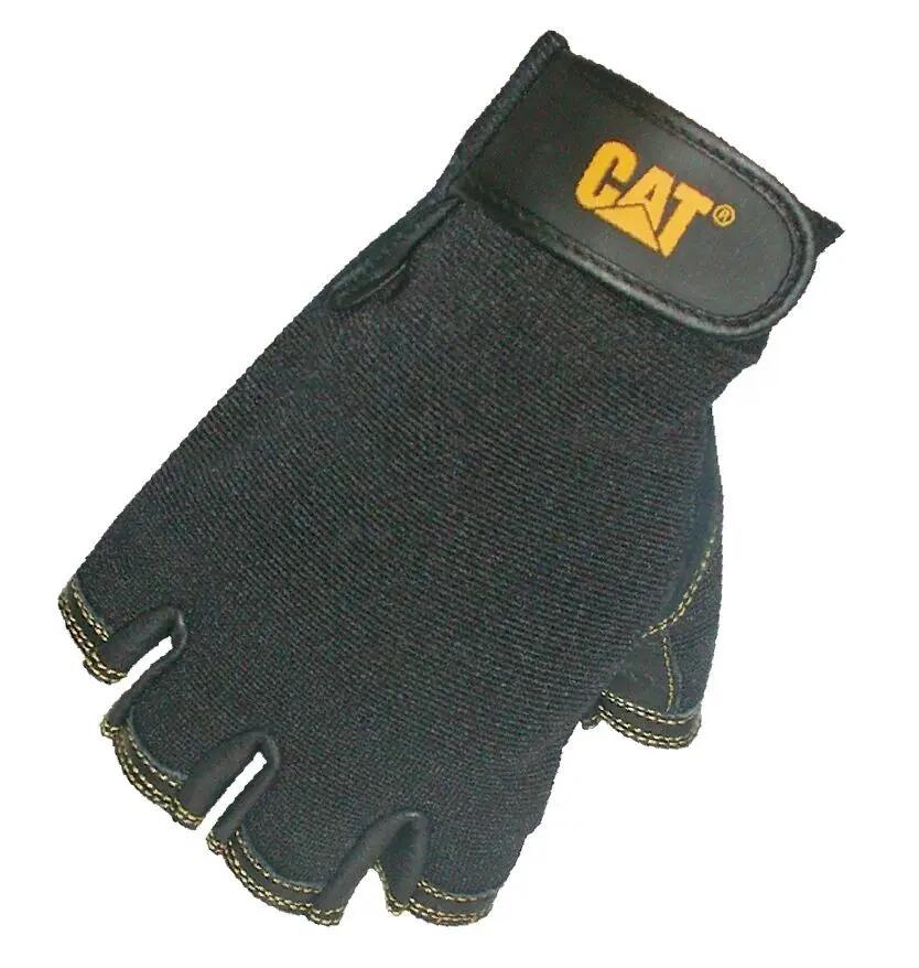 Luvas Caterpillar de meio dedo e pele CAT012202 2/4