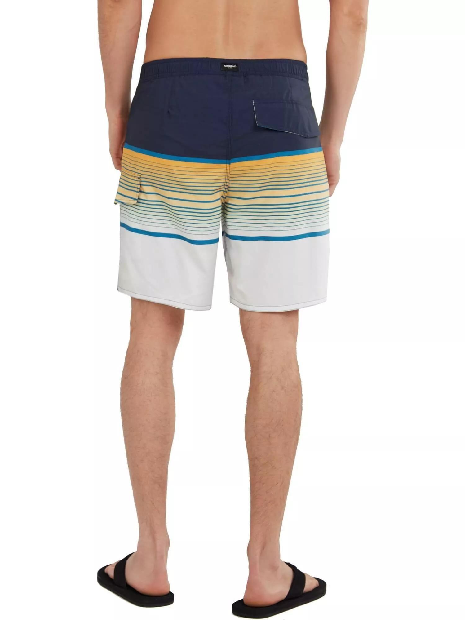 Strandshorts Salimu Boardshort Herren - gelb 2/7