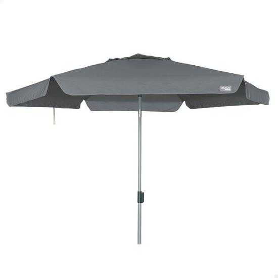 Aktive Grand parasol de jardin hexagonal inclinable coupe-vent 230 cm UV50