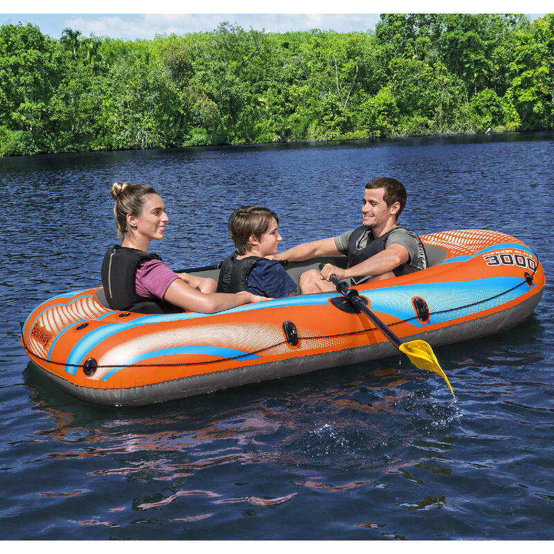 Barca Hinchable Bestway Kondor Elite 3000 Raft 246x122x45 cm 2 Remos y Bomba