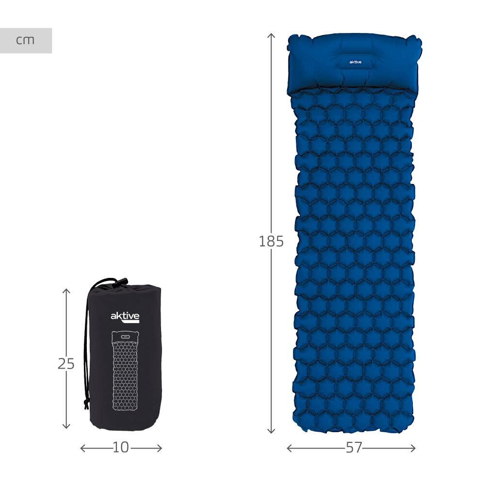 Tapis gonflable Aktive Ultralight bleu 4/7
