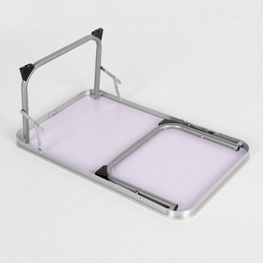Petite table de camping pliante beige, anti-basculement et ultra-légère Aktive 5/7