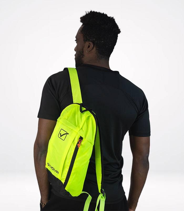 Givova Zainino Capo Plecak - Fluor żółty/czarny, sportowy design