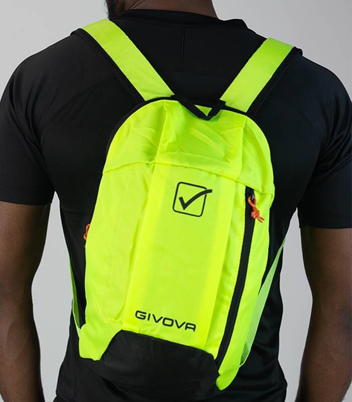 Rugzak Givova Zaino Capo Amarillo Fluo-zwart Geel 3/4