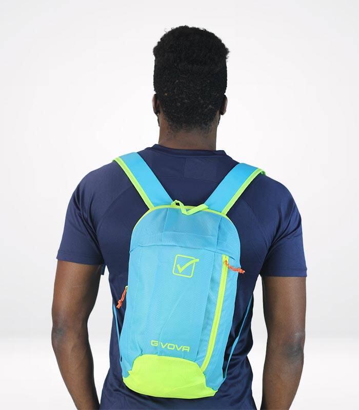Givova Zainino Capo Plecak - Turquoise/Yellow Fluo, sportowy
