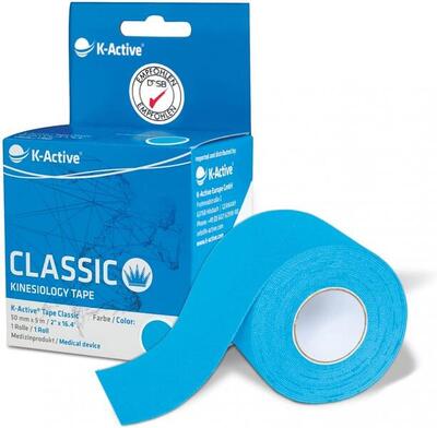Kinesiotape K-Active 5cmx5m | 1 Rolle | div. Farben