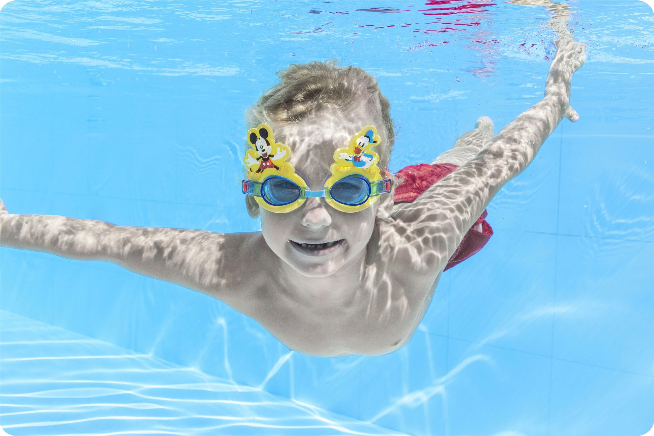 Lunettes de bain pour enfants Bestway Jaune 5/7