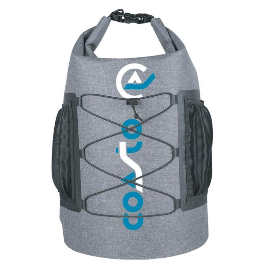 Waterproof bag 22L - Deck bag - Bottle storage: 2 - Grey