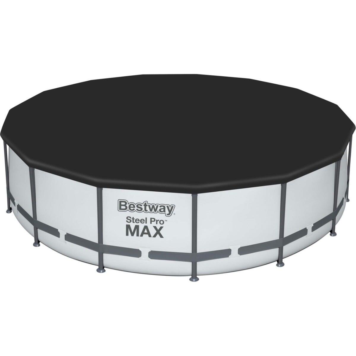 Bestway 15ft x 48" Steel Pro MAX Round Above Ground Swimming Pool 4/7