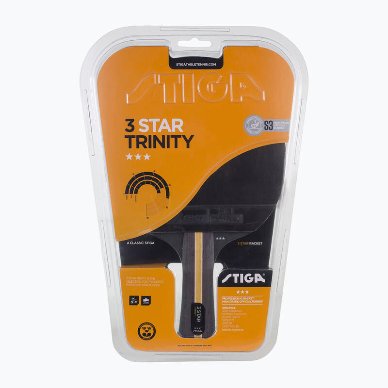 Raqueta de tenis de mesa STIGA Trinity 3 estrellas