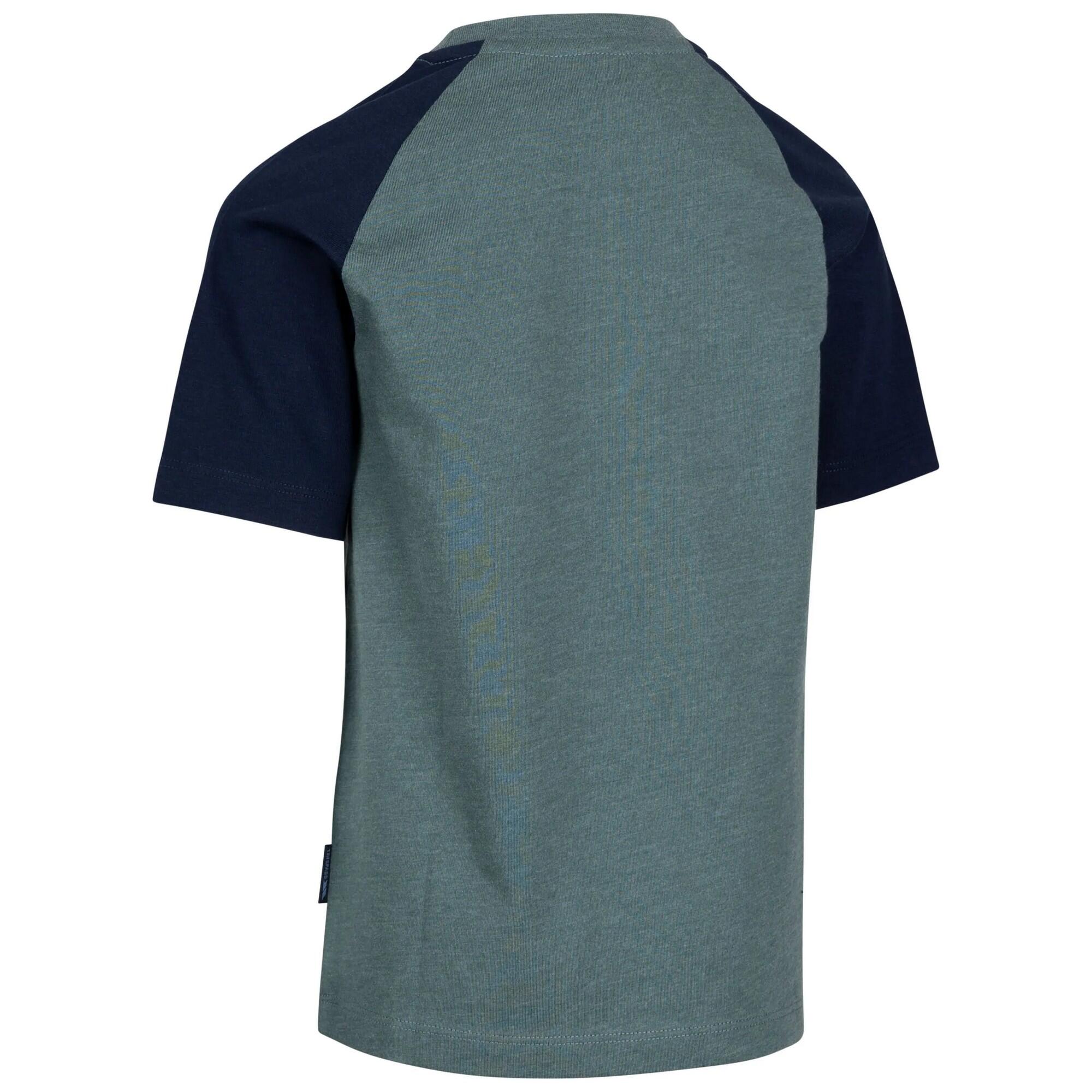 Boys' CLINED Tshirt (Dark Green)