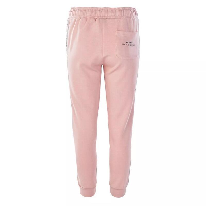 Dames Kashi Tracksuit Broekje (Zilver Roze)