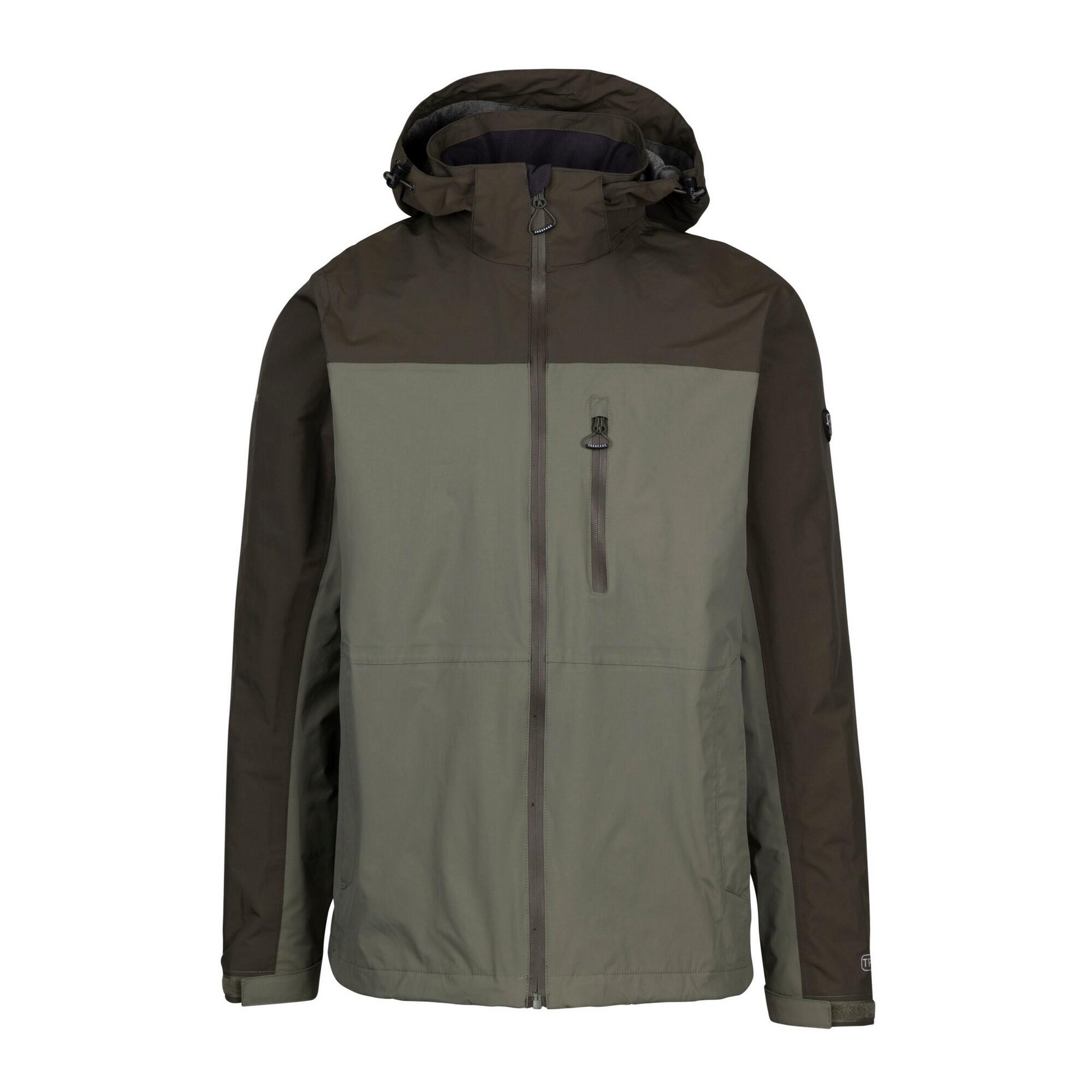 CURBRIDGE Men's Waterproof Jacket (Khaki Green)