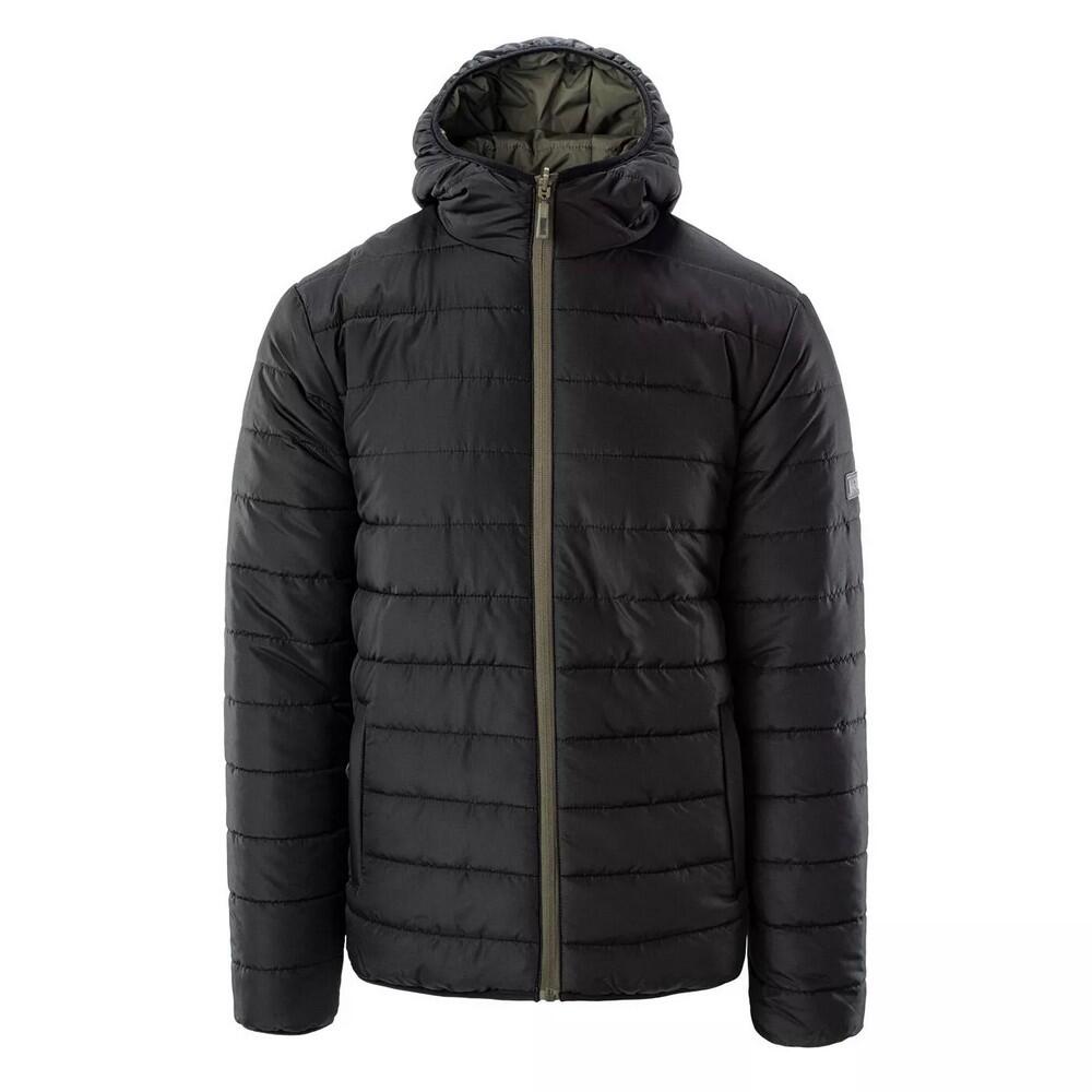 Mens Cameleon II Lightweight Padded Jacket (Black/Olive Green) 1/3