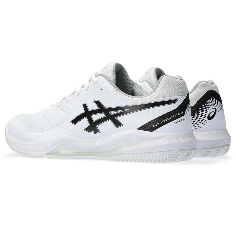 Zapatillas Asics Gel Dedicate 8 Padel Blanco Negro -  - 46