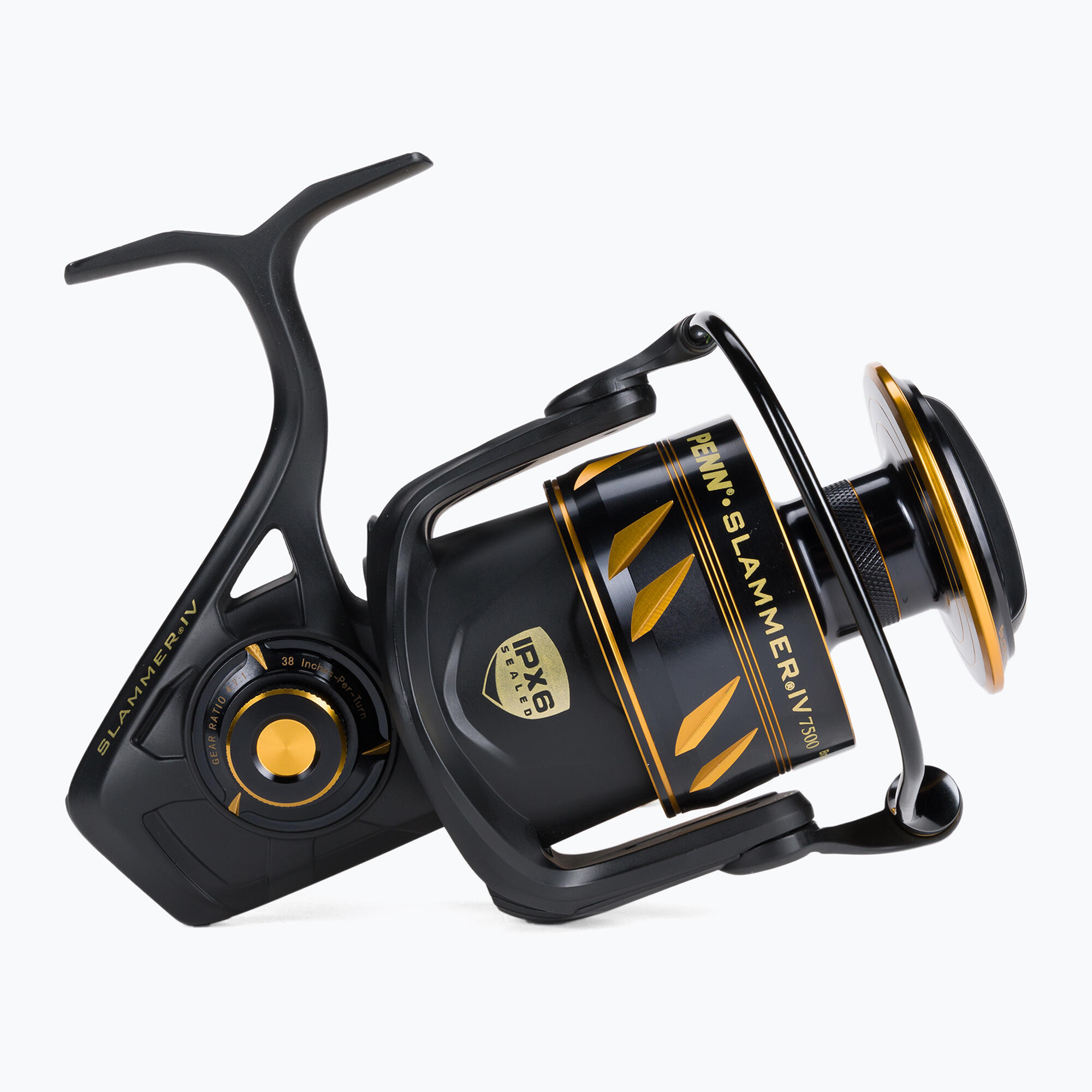 Mulinello Da Spinning Penn Ultimate SLAMMER IV DX 8500 - Frizione Anteriore, Recupero 107 Cm, Max Trascinamento 23 Kg - 2