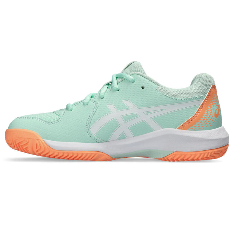 Zapatillas Tenis Niños- ASICS Gel-Dedicate 8 PADEL GS - Mint Tint/White