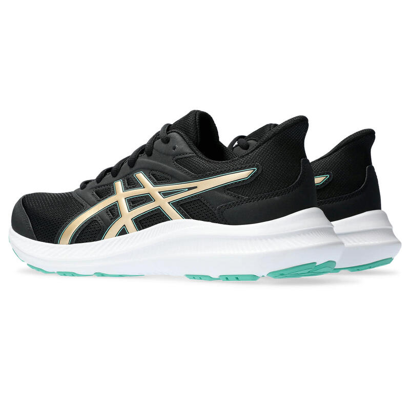 Zapatillas De Running Mujer - ASICS Jolt 4 W -  Black/Champagne