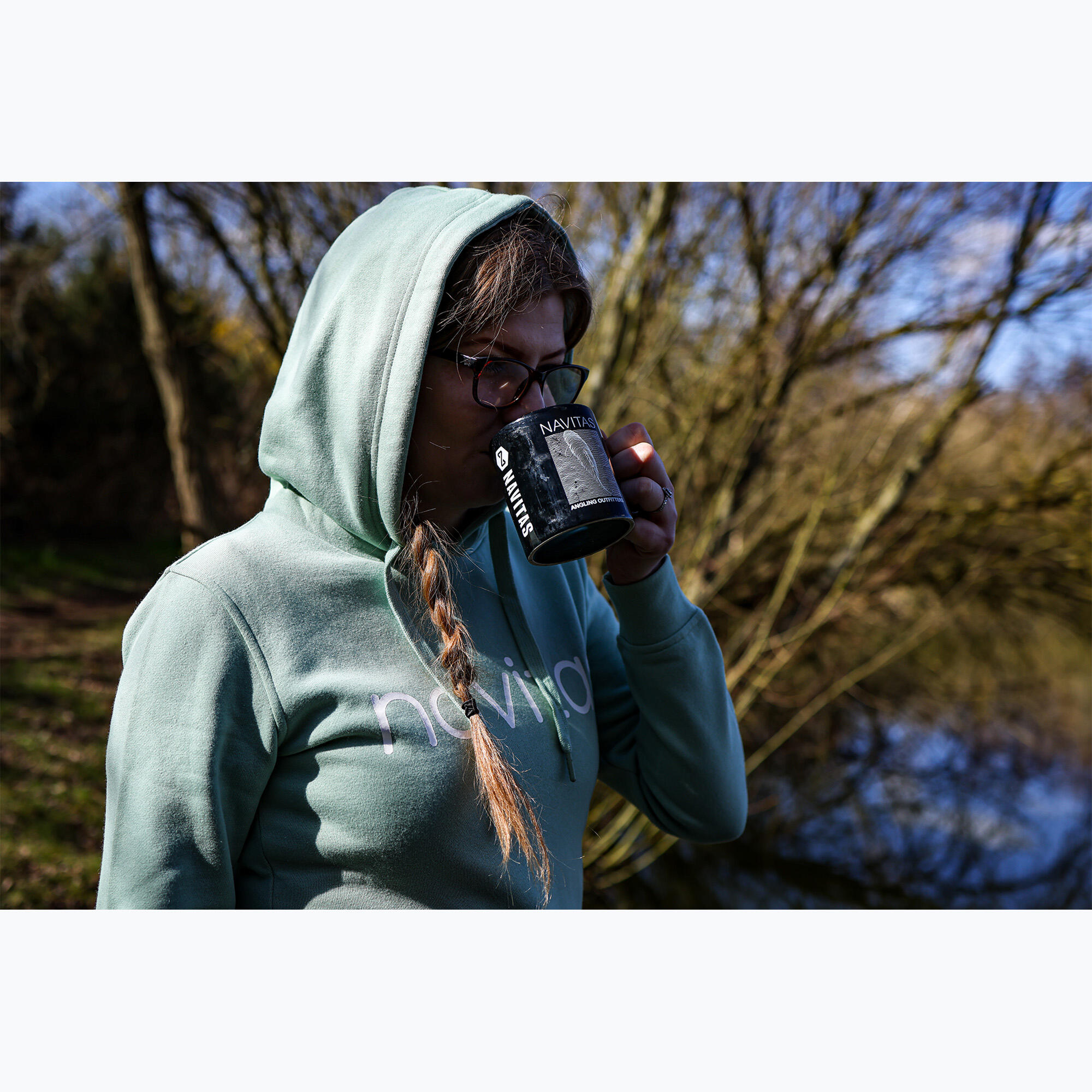 Womens Hoody - Light Green 4/5