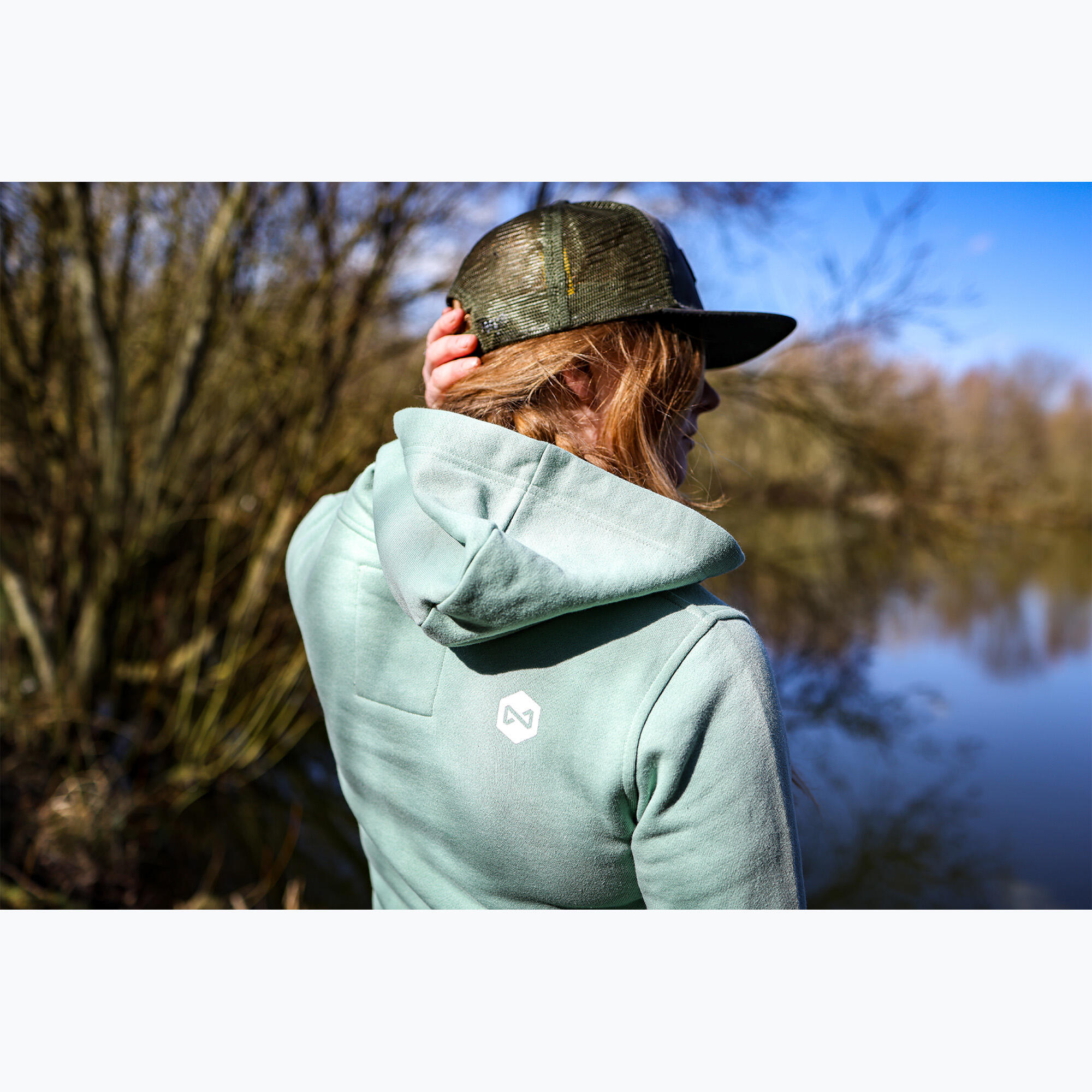 Womens Hoody - Light Green 5/5