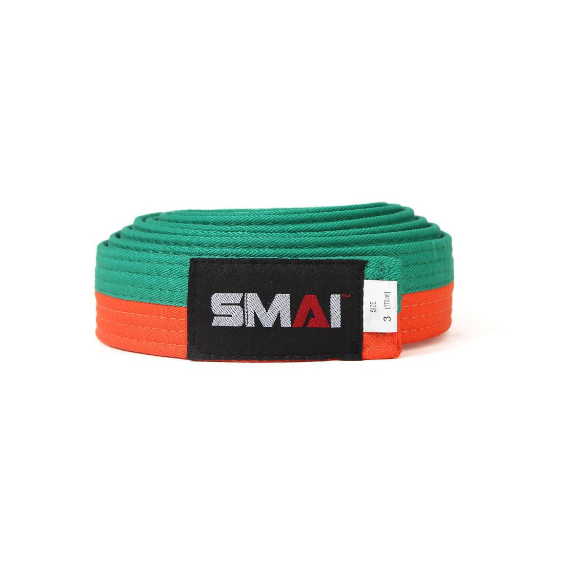 Judo Belt - Orange/Green