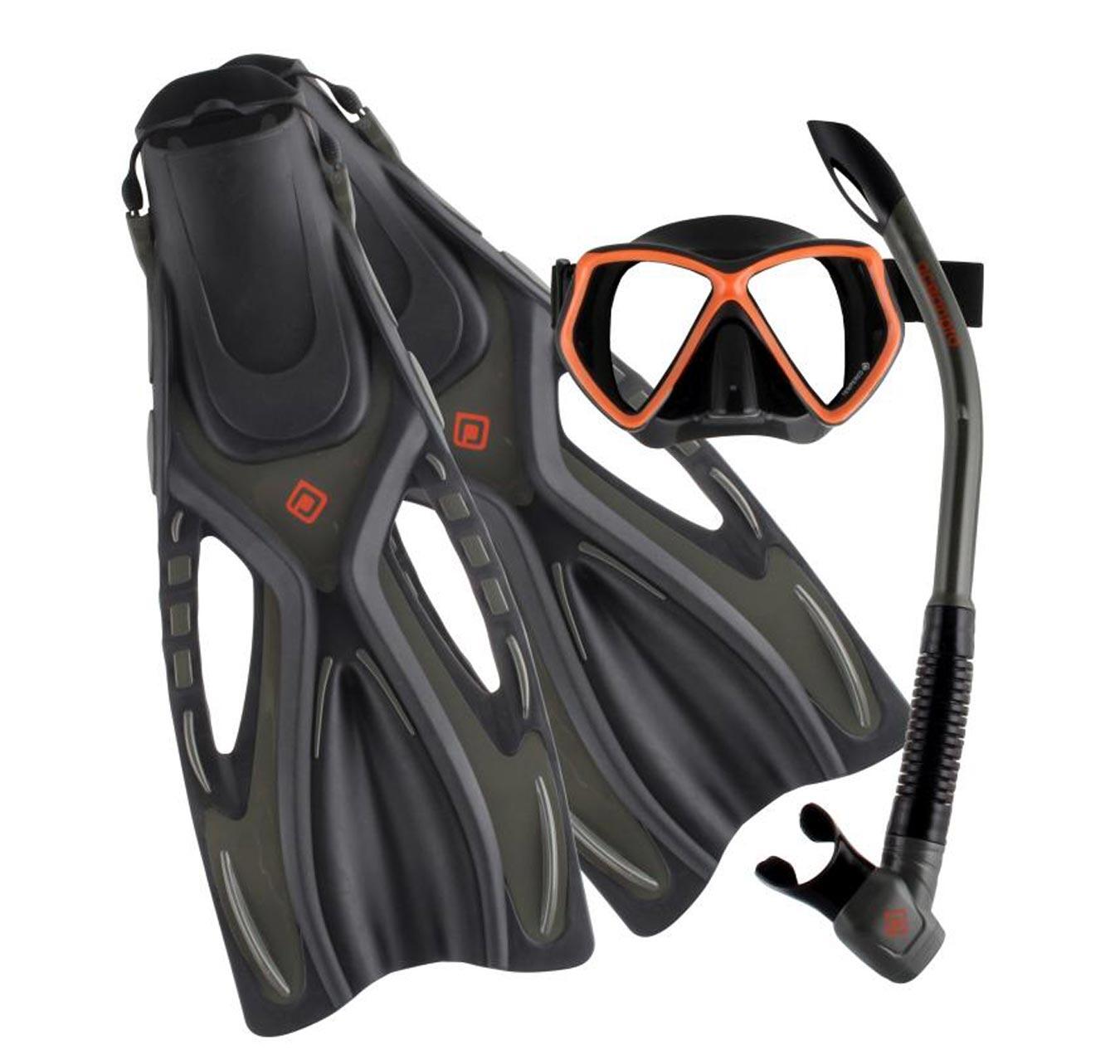 Ocean Pro Ceduna Mask, Fin & Snorkel Set