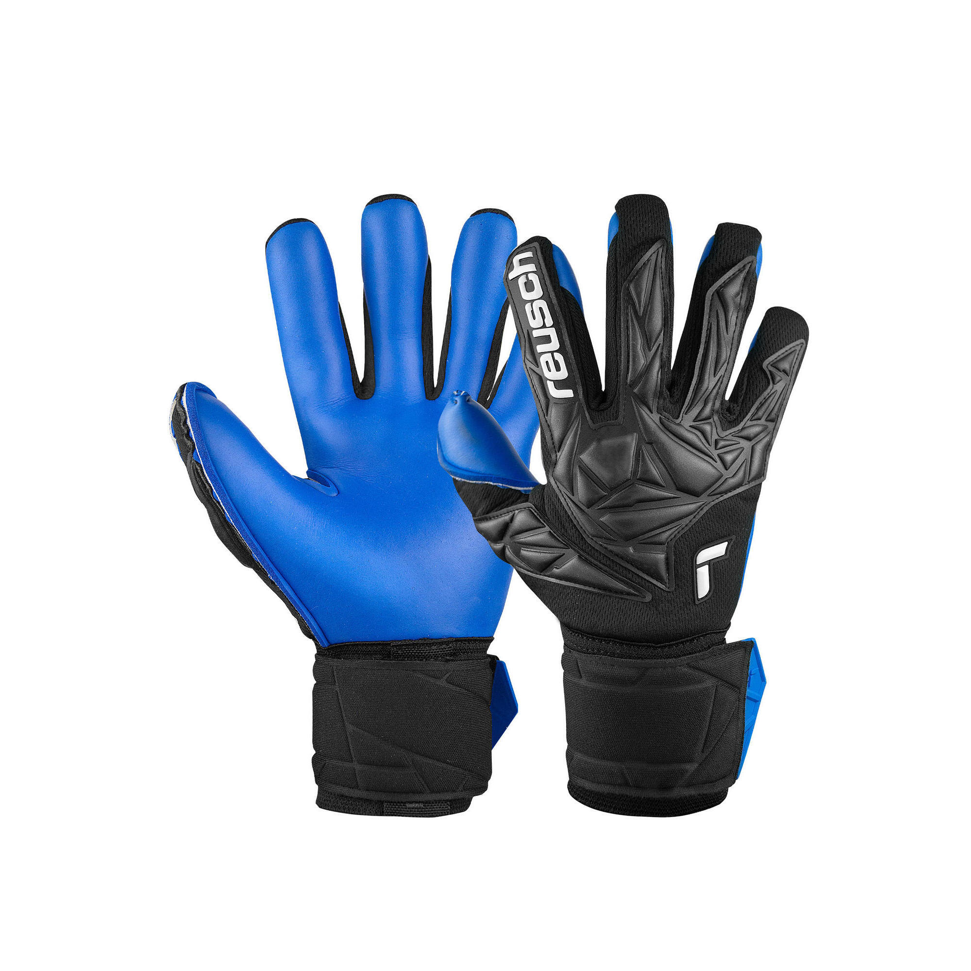 Reusch - Reusch Gants De Gardien Attrakt Duo - Gants De Gardien - Bleu|noir - 8,5 - Decathlon